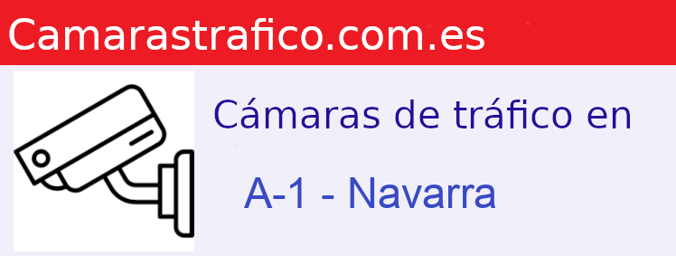 Cámaras dgt en la A-1 en la provincia de Navarra