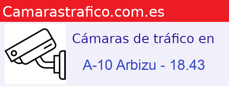 Camara trafico A-10 PK: Arbizu - 18.43