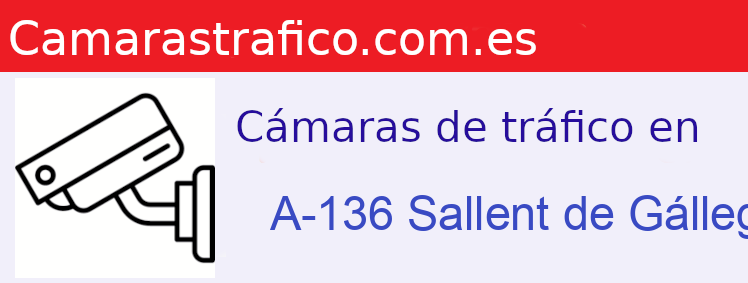 Camara trafico A-136 PK: Sallent de Gállego