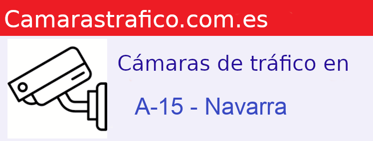 Cámaras dgt en la A-15 en la provincia de Navarra