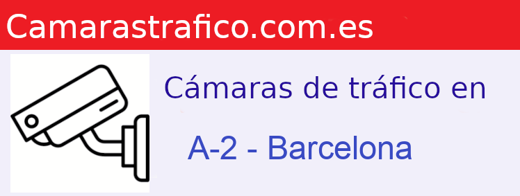 Cámaras dgt en la A-2 en la provincia de Barcelona