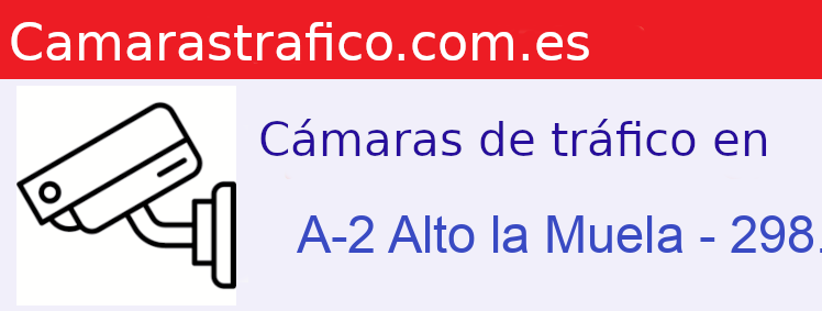 Camara trafico A-2 PK: Alto la Muela - 298.000