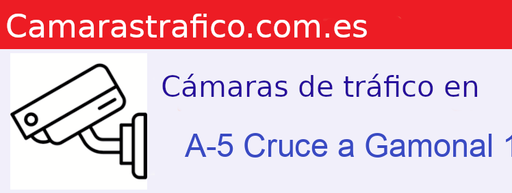Camara trafico A-5 PK: Cruce a Gamonal 127,800