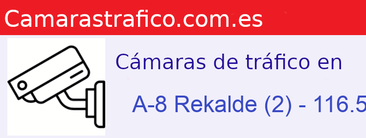 Camara trafico A-8 PK: Rekalde (2) - 116.500