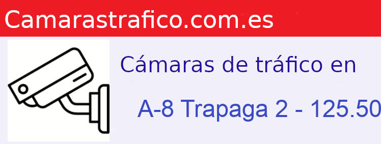 Camara trafico A-8 PK: Trapaga 2 - 125.500