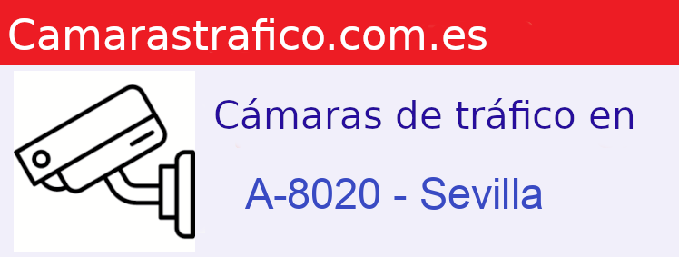 Cámaras dgt en la A-8020 en la provincia de Sevilla