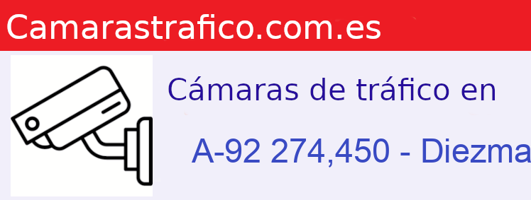Camara trafico A-92 PK: 274,450 - Diezma  Castilla Peña Cabrera