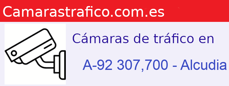 Camara trafico A-92 PK: 307,700 - Alcudia de Guadix
