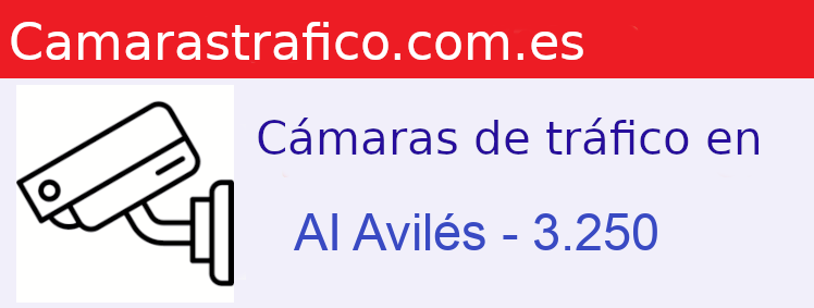 Camara trafico AI PK: Avilés - 3.250