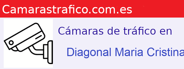 Camara trafico Diagonal Maria Cristina