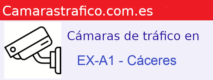 Cámaras dgt en la EX-A1 en la provincia de Cáceres