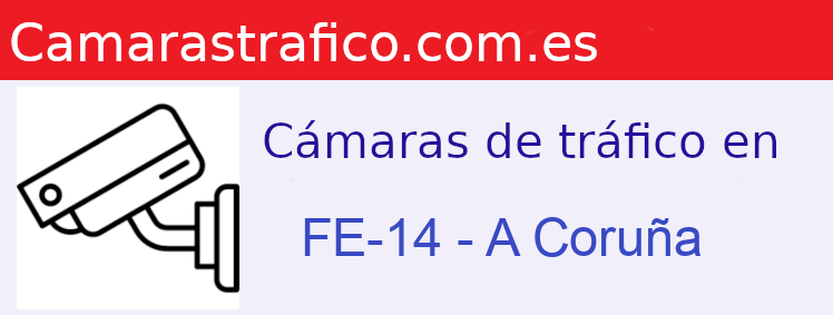 Cámaras dgt en la FE-14 en la provincia de A Coruña