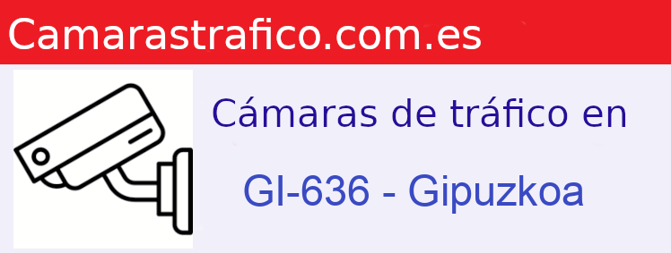 Cámaras dgt en la GI-636 en la provincia de Gipuzkoa