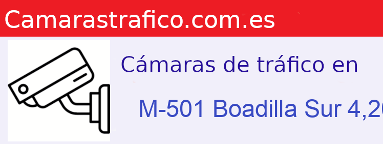 Camara trafico M-501 PK: Boadilla Sur 4,200