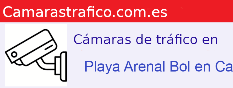 Camara trafico Playa Arenal Bol en Calpe