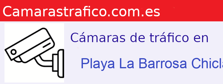 Camara trafico Playa La Barrosa Chiclana
