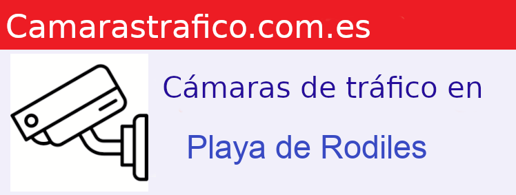 Camara trafico Playa de Rodiles